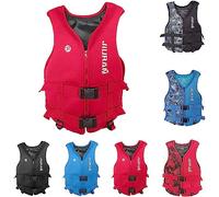 Buoyancy aids for adults, life jacket for men/women, adjustable neoprene buoyancy aid for swimming, kayaking, surfing, paddling