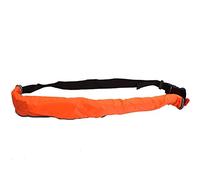Buoyancy Safety Board Inflatable Belt, with Reflective Tapes and Whistle Flotation Device, Safe Swimming for Hunting, Flat-Water(Orange)