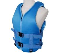 Buoyancy Vest | Adjustable Flotation Device for Swimming, Water Sports | Lightweight Safety Jacket Adults Kids (Universal Fit)(Blue A,XL)