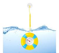 Buoyant Thermo, Sealed Heat Reader Unit, 144G Wide View Window, Acrylic Shell Outdoor Calibration Module, Hydro Basin Floating Indicator Device, Spa Tub Pond Aquarium Garden Monitoring
