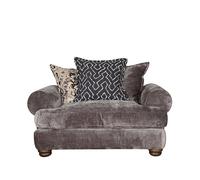 Buoyant Viscount Fabric Love Chair - Variation Available