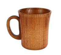 Buqoo 11 oz Handmade Wooden Cups for Men Women Coffee Mug Viking Tankard Beer Stein Unique Rustic Vintage Mens Coffee Wood Cool Tea Cup Outdoor Camping Mug Retirement Gifts for Mens