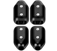 Buqpow 4Pcs Rope Clamps, Reusable Rope Clamp 3/8Inch Rope Connector Clamp Suitable for 7-8 mm Nylon Rope or Braided Ropes