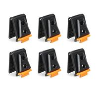 Buqpow 6pcs Clip Tech for TOU-CT ClipTech Pouches,Tool Belt Clip Fits for Models TOU-CT-150 TB-CT-150SP