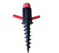 Buqpow Beach Umbrella Sand Anchor Outdoor Camping Grass Spiral Stand Storage Holder Heavy Duty Patio Lawn Home Garden