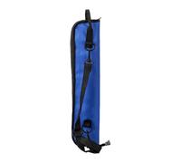 Buqpow Drum Stick Gig Bag Cloth Drumsticks with Handy Strap Percussion Instruments Parts Accessories Blue Regular Model