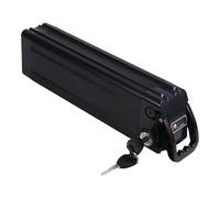 Buqpow Electric E Bike Bicycle 18650 Battery Box Case Cover 48V Empty Silver Fish Ebike Aluminum Housing Accessories