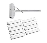 Buqpow Guitar Tool Bass Fret with Hexagon Wrench Fingerboard Pressing Replacement Luthier Tool Silver