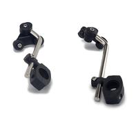 Buqpow Motorcycle 22MM Windshield Mounting Bracket Universal Windscreen Fixed Bracket Moto Parts