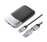 Buqpow Portable SSD 1000MB/S External Solid State Drive 512GB USB 3.2 Gen2 Type- C PSSD for Laptop