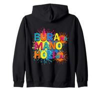 Bura NA Mano Holi Hai Happy Holi Indian Hindu Spring Zip Hoodie