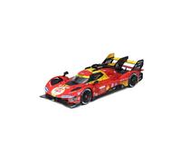 Bburago FERRARI RACING 499P LE MANS HYPERCAR(2024) AF CORSE #50-1:24 Scale - Incredibly Detailed Die-Cast Replica Collectible Race Car Model
