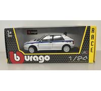 Burago 1/24 Lancia Delta HF Intergrale EVO 2 Die-Cast WHITE - NEW and BOXED