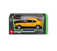 Bburago 1970 Ford Capri RS2600 Super Car - 1:32 Scale - Incredibly Detailed Die-Cast Replica Collectible Vehicle Model, Multiple Colours