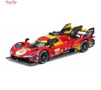 BURAGO 1/43 FERRARI 499P HYPERCAR 24H LE MANS CHAMPION 2024 NO.50 ACRYLIC CASE