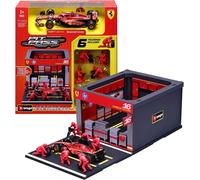 BURAGO 1/43 FERRARI SF-24 NO.16 LECLERC 2024 PIT PASS SET 18-36862L