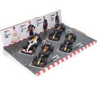 BURAGO 1/43 RED BULL RACING F1 4 CAR SET 38092