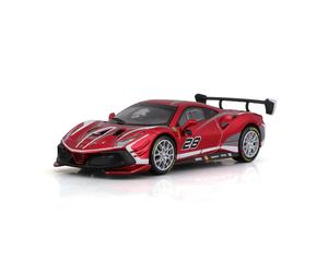 Burago 1:43 Scale Ferrari Racing 488 Challenge Evo Track Race Car 2020 #18-36309