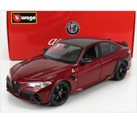 Bburago Alfa Romeo Rosso GTA Super Car - 1:18 Scale - Incredibly Detailed Die-Cast Replica Collectible Model Vehicle