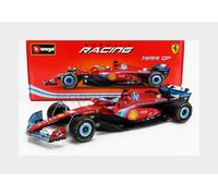 Burago 18-16815-L-Miami Ferrari F1 SF-24 Team Scuderia Ferrari N 16 3Rd Miami GP