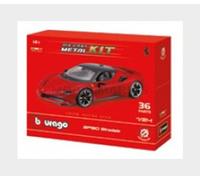BBURAGO - Model Kit Ferrari R&P SF90 Stradale - Realistic Car Model in 1:24 Scale, Official Ferrari License, Recommended Age 14+ Years