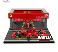 BURAGO 36862S - 1/43 FERRARI SF-24 NO.55 CARLOS SAINZ 2024 PIT PASS SET