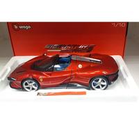 Burago Burago Ferrari Daytona SP3 open roof metallic red 2022 1/18 18-16913