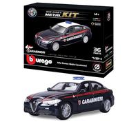 Burago Car 1:24 Model Kit Giulia Carabinieri