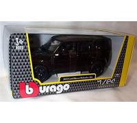 burago LAND R0VER Defender 110 2022 in Black car 1:24 scale diecast model
