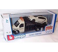 burago Mercedes Sprinter Soccorso Stradale With Volkswagen Polo GTI vehicle 1:43 scale diecast model