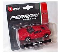 Burago red Ferrari 512 TR Car 1:43 scale Diecast model