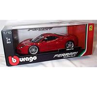 burago red hard top ferrari 488 GTB car 1:18 scale diecast model