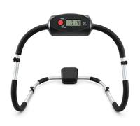 BURAKH Ab Roller Sit Up Crunch Core Trainer with LCD Monitor & Padded Headrest - Abdominal Exercise Equipment for Home Gym Core Strength Training