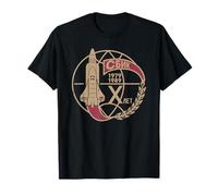 Buran Vintage Sputnik USSR Soviet Union Propaganda T-Shirt