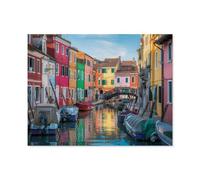 Burano in Italy，Jigsaw Puzzles for Adults 1000 Piece Jigsaw Puzzles for Adult Educational Game Challenge Toy 1000 Pieces Puzzle for Adults Kids.Educational Games Home Decoration（75x50cm）-A8