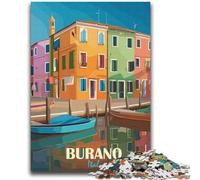 Burano Italy 2000 Pieces Jigsaw Puzzles For Teens And Adults, Stress Reliever Difficult Challenge for Home Decoration for 14+ 2000pcs(70x100cm)