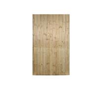 Burbage Iron Craft Carla Flat Square Top Single Timber Gate 750mm Wide X 1800mm High - Tongue & Groove Close Boarded Ca30