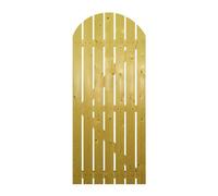 Burbage Iron Craft Carla Open Boarded Bow Top Timber Gate 900mm Wide X 1800mm High Ca72