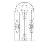 Burbage Iron Craft Cleve Metal Scroll Tall Bow Top Garden Gate 1067mm Gap X 1905mm High Cbzp44