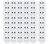 Burbell 48 Pack Smile Boo Boo Ice Packs Small Hot Cold Reusable Gel Bead Clear Ice Pack Cold Therapy for Fever Wisdom Teeth Tired Eyes Headache Pain Relief Toothache Supplies (Clear)