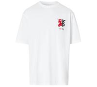 Burberry 1856 Logo T Shirt - White - XS