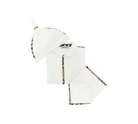 BURBERRY Baby Set 'Hamilton' Jumpsuit + Cap + Bib 6M