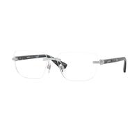 Burberry BE1392 1005 Man Optical frames Metal Silver Squared Normal