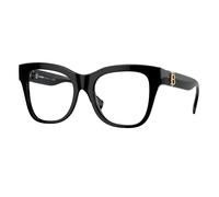 Burberry BE2388 3001 Woman Optical frames Acetate Black Squared Normal
