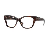 Burberry BE2420 3002 Woman Optical frames Acetate Brown Cat Eye Normal
