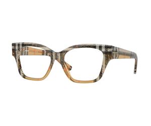 Burberry BE2420 4146 Woman Optical frames Acetate Brown Cat Eye Normal