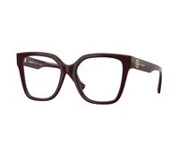 Burberry BE2443F Asian Fit Women's Glasses, Burgundy, Size 53