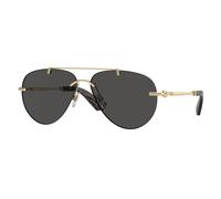 Burberry BE3151 110987 Woman Sunglasses Metal Gold Grey Pilot Normal