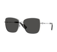 Burberry BE3158 100587 Woman Sunglasses Metal Silver Grey Squared Normal