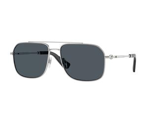 Burberry BE3159 100587 Man Sunglasses Metal Silver Grey Geometric Normal
